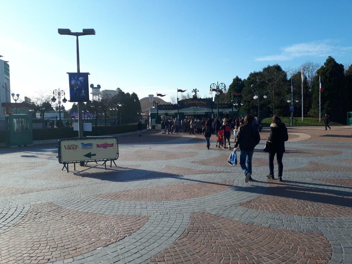 Le Charleston 3P 5 Minutes Disney Parking Gratuit Terrasse 쉐시 외부 사진
