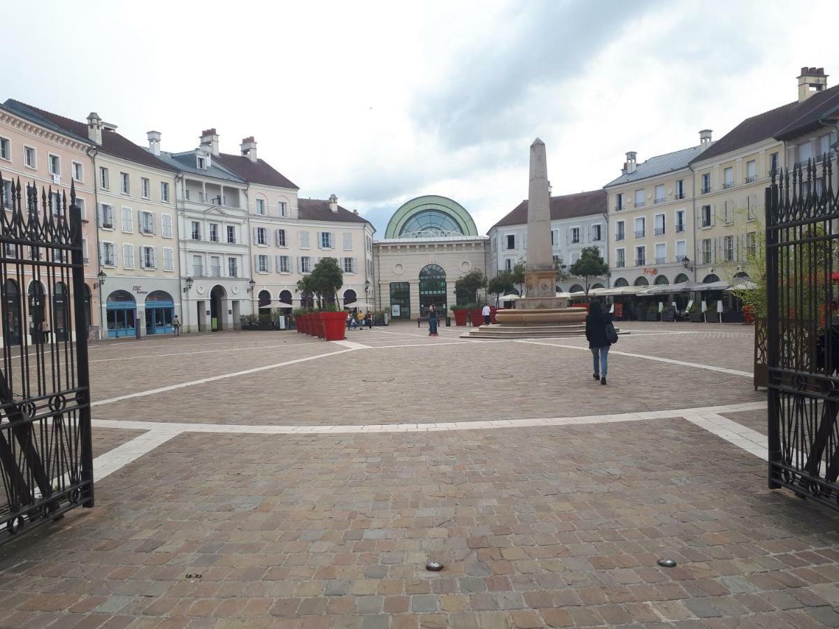 Le Charleston 3P 5 Minutes Disney Parking Gratuit Terrasse 쉐시 외부 사진