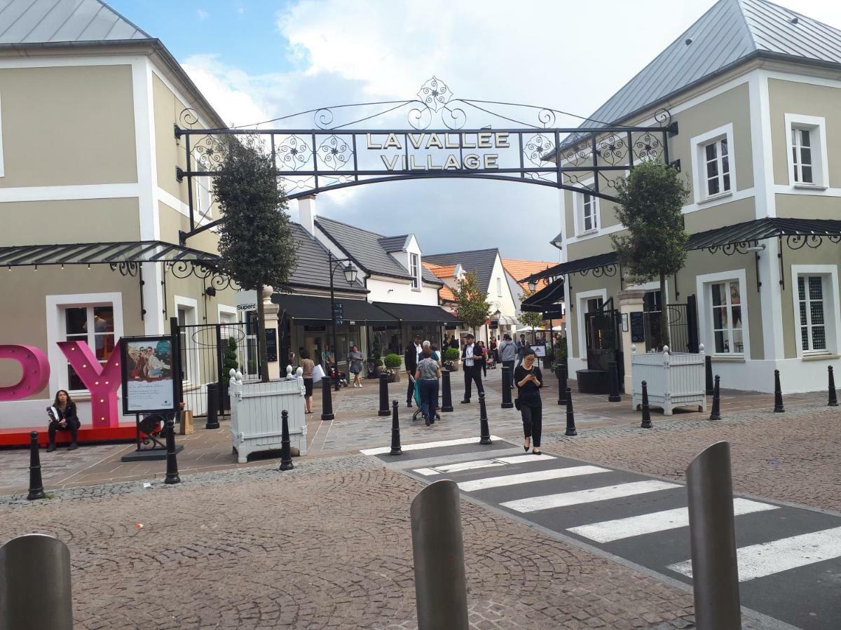 Le Charleston 3P 5 Minutes Disney Parking Gratuit Terrasse 쉐시 외부 사진